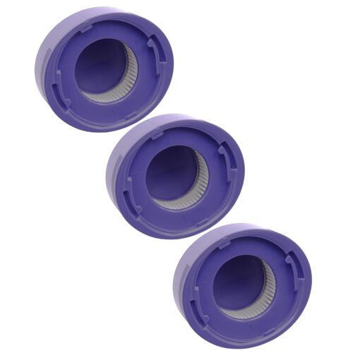 vhbw Lot de 3x filtres compatible avec Dyson SV10, V8, V7, SV11, V8+ aspirateur - Filtre HEPA après-moteur contre les allergies