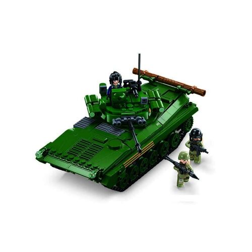 Jeu De Construction Brique Emboitable Sluban Vehicule De Combat D'infanterie M38-B1136 413348