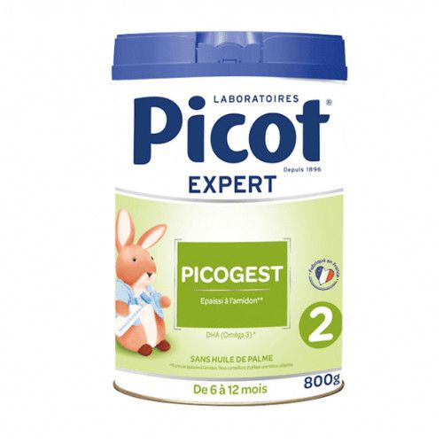 Picogest 2 Preparation Pour Bebes Epaissi A L'amidon 800g De 6 A 12 Mois Picot