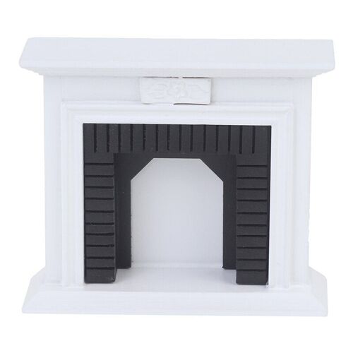Cheminée Pour Maison De Poupées, Blanche, Échelle 1:12, Meubles Miniatures, Accessoires, Décorations, Jouets Pour Enfants, Idées De Cadeau,