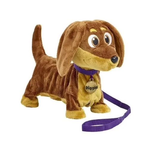 Peluche Interactive Diggles Le Chien - Animagic