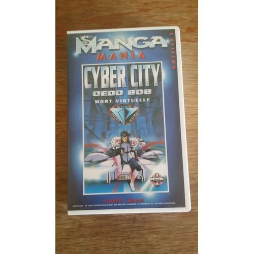 Vhs Cyber City Oedo 808 Mort Virtuelle / Collection Manga Mania