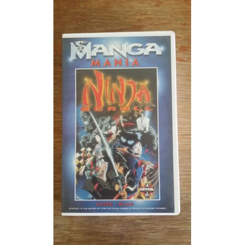 Vhs Ninja Scroll / Collection Manga Mania