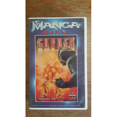 Vhs Guyver, La Mort De Guyver Dossiers 5&6 / Collection Manga Mania