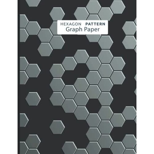 Hexagonal Graph Paper Notebook: 110 Pages, Inch Hexagons, Hexagonal Graph Paper, Chemistry Hexagon Notebook, Hex Graph Paper, Organic Chemistry ... For Students Gift, Hex Grid Paper For School,