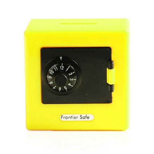 Jaune - Mallette De Rangement Blolock Pour Pièces De Monnaie, Tirelires, Code, Coffre-Fort