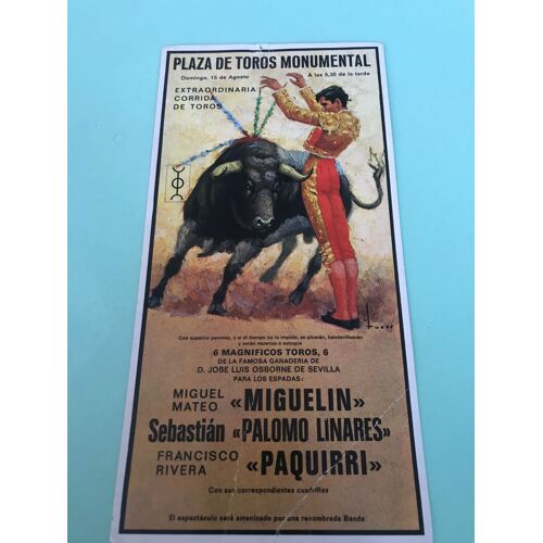 Carte Postale Affiche De Corrida - Espagne - Savir