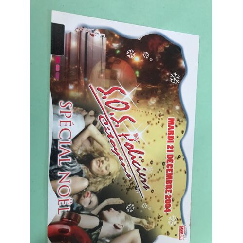 Flyer Publicitaire Sos Policiers Citoyens Special Noël 2004