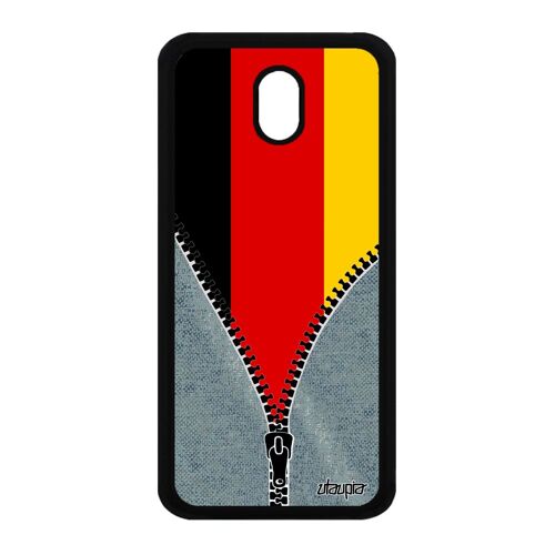 Coque Drapeau Allemagne Allemand Pour Galaxy J3 2017 Silicone Jo Foot En Samsung Galaxy J3 2017