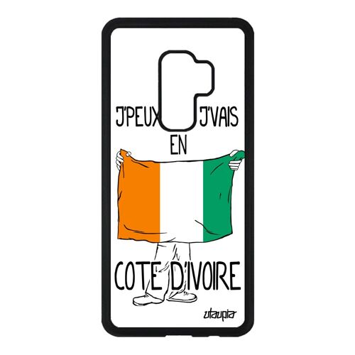 Coque Silicone Galaxy S9 Plus J'peux Pas J'vais En Cote D'ivoire Bumper Samsung Galaxy S9 Plus