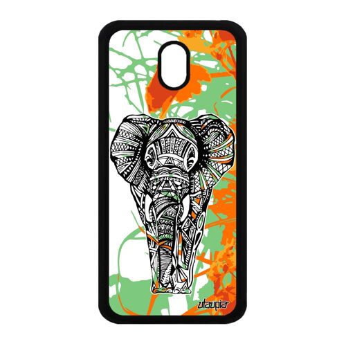 Coque J3 2017 Silicone Elephant Nature Memoire Feuilles D'asie De Samsung Galaxy J3 2017