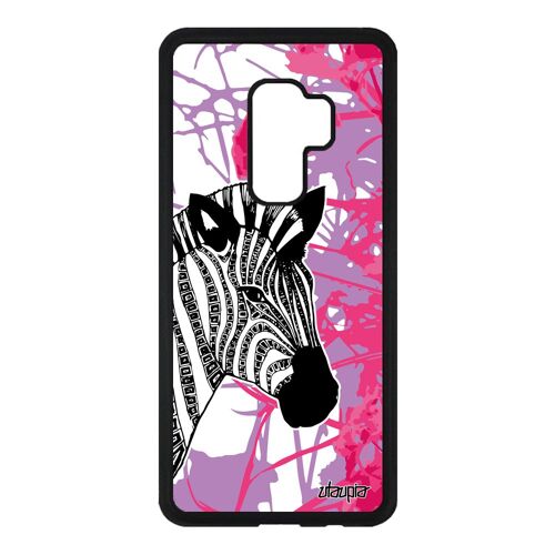 Coque Silicone Samsung S9 Plus Zebre De Protection Case Mobile Ethnique A Samsung Galaxy S9 Plus