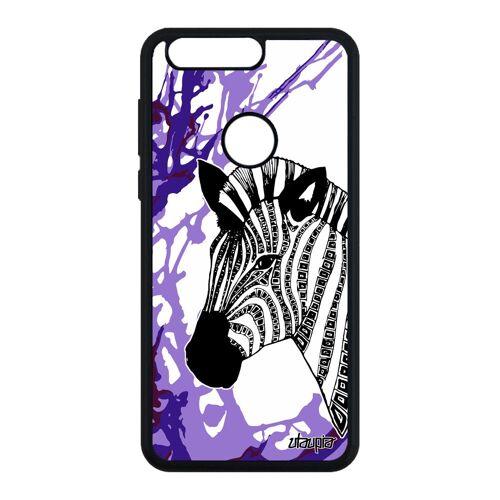 Coque Zebre Pour Honor 8 Silicone Telephone Animal Arbre Dessin Case Azteque Art