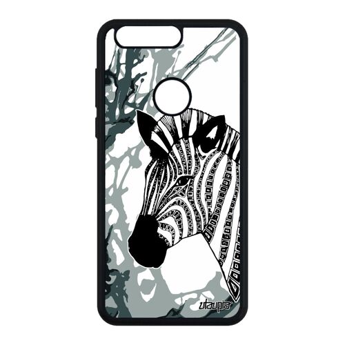 Coque Honor 8 Silicone Zebre Tatouage Aluminium Housse Art Savane Homme Ethnique