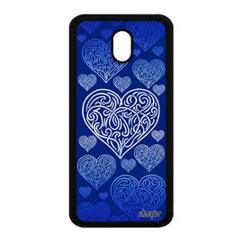 Coque CUr Pour J3 2017 Silicone Love Smartphone Bleu Swag Amour Samsung Galaxy J3 2017
