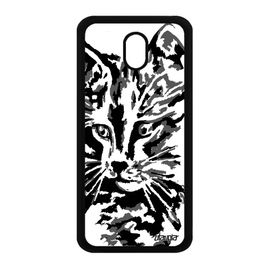 Coque Samsung J3 2017 Silicone Chat Souple Petit Artistique Mignon Dessin Samsung Galaxy J3 2017