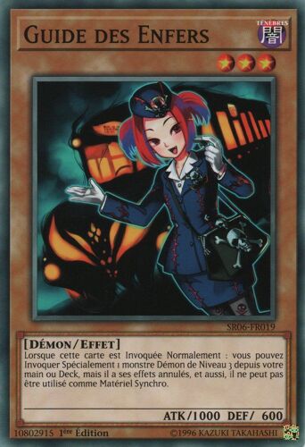 Yu-Gi-Oh! - Sr06-Fr019 - Guide Des Enfers - Commune 1ère Édition