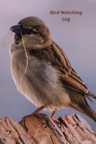 Bird Watching Log: Birdwatching Journal | Birders Log Book | Birdwatching Diary, Notebook | 6x9, 105 Pages, Document Your Bird Watching Activities