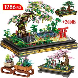 Sophora Chinois - Mini Moc City Bonsai Ornements Décennie S De Construction Pour Enfants, Décoration De La Maison, Plante En Pot, Figurines, Briques, Jouet Cadeau, Amis, 1426pcs