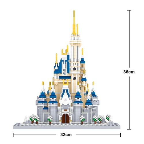 8189 Pas De Boîte - Architecture De La Ville De La Mosquée, Micro Bâtiment, Église Smolny, Nuits, Carré Tianmen Chinois, Constellation Créative, Château De Glace, Briques Jouets