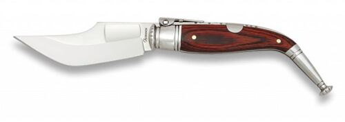 Jerezana Razor Martinez Albainox Albainox Luxury No. 00 Mango Stamina Red Virola Lame En Aluminium Virola Acier Inoxydable 7 Cm 01049