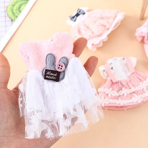 Robe De Princesse Rose Pour Poupée, 16cm, Vêtements De Princesse, À La Mode