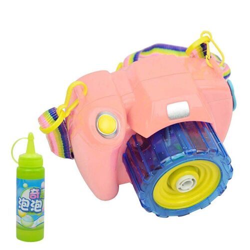 Machine À Bulles Portable Automatique, Jouet Pour Enfant Avec Lumière Led, Musique Lbv