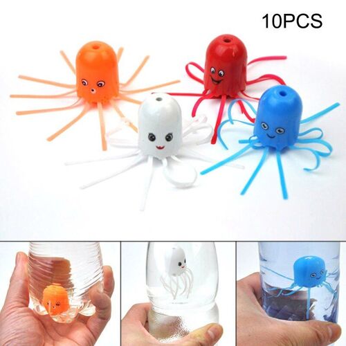 Jouet Amusant Et Magique Pour Enfants, 10 Pièces, Cadeau Pour Les Petits, Sourire, Méduse, Couleurs Aléatoires