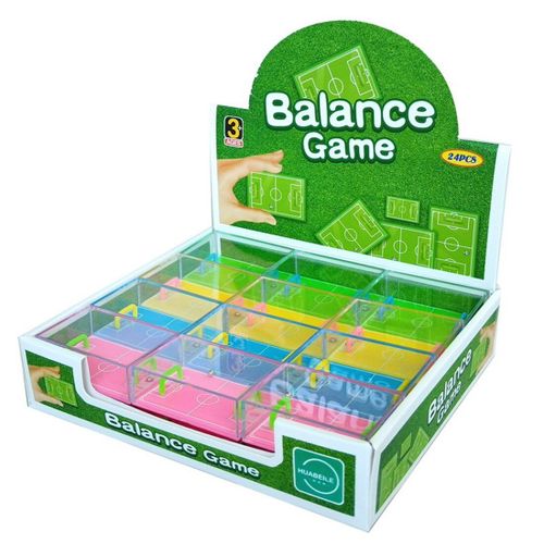 Mini Puzzle Éducatif En Plastique Pour Enfants, 24 Pièces/Ensemble, Balle Labyrinthe, Football, Terrain, Cerveau, Équilibre, Cadeaux, Nouvelle Collection