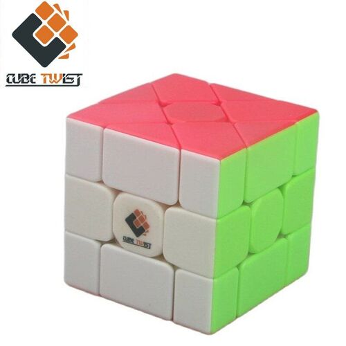 Cube Magique De Vitesse Pour Enfants, Puzzle, Bord Carré, Jeu, Jouets Éducatifs, Nouveau, 3x3x3
