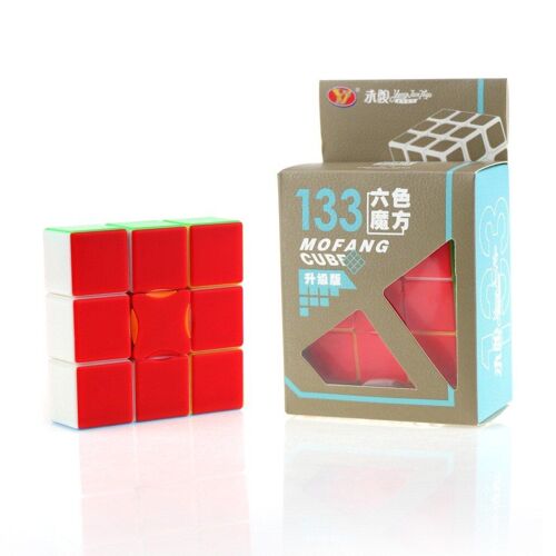 Cube Magique 1x3x3 Sans Autocollant, Puzzle À 133 Vitesses, 3x3x1, Jouets Éducatifs D'apprentissage Pour Enfants