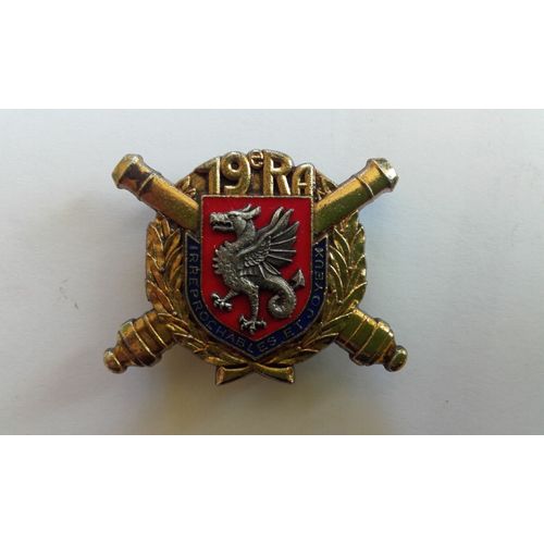 Insigne " Pucelle " 19e Ra, Régiment D'artillerie