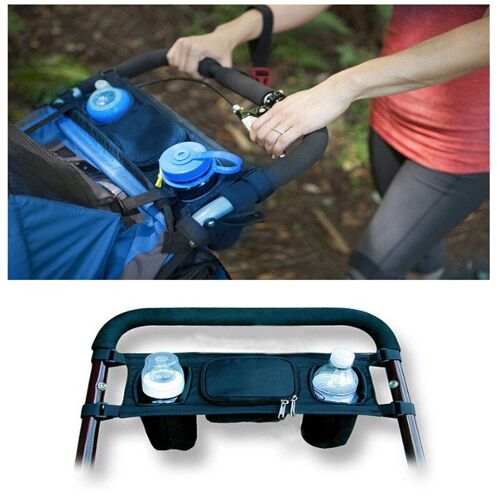 Sac À Couches Pour Poussette, Sac Organisateur De Poussette, Porte-Bouteille Multicolore Détachable, Accessoires Pour Poussette