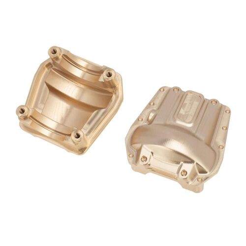 Couvercle Diff En Laiton, Boîtier D'essieu Différentiel Robuste Pour Axial Scx6 Axi05000 1/6 Rc Pièces De Mise À Niveau De Voiture 110g