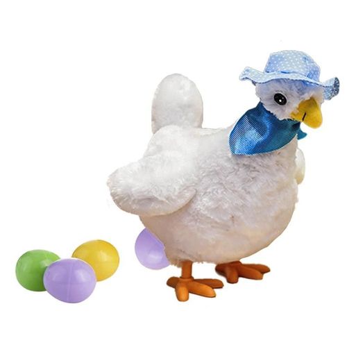 Poule Électrique Pour Enfants, Jouet Électronique Créatif, Simulation De Poussin, Avec Condensateur, Jouet En Peluche