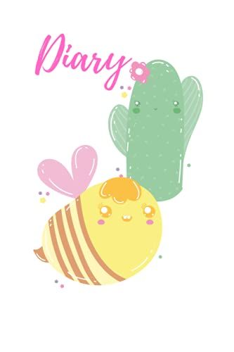 Diary: A Cute Notebook With Days Of The Week For You To Write Away In. .Süßes Notizbuch. Journal Mignon.