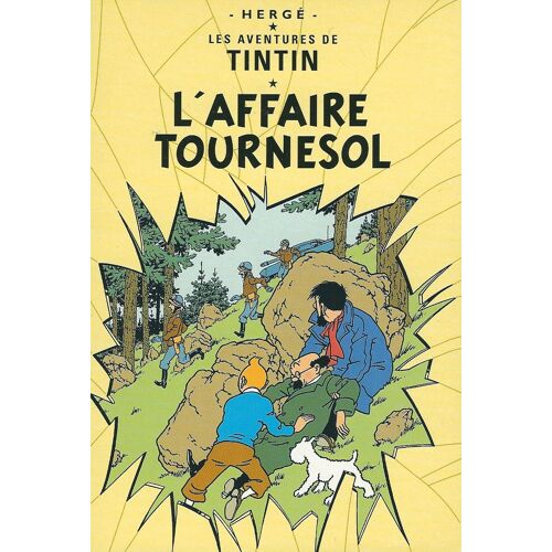 Carte Postale, L'affaire Tournesol, Tintin (Hergé)