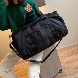 Sac De Voyage Pour Courtes Distances, Sac À Dos De Sport Étanche De Grande Capacité, Séparation Sèche Et Humide Avec Position Des Chaussures, Sac De Gymnastique Pliant