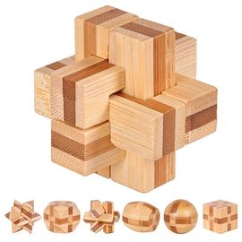 Puzzle Traditionnel Chinois En Bois Pour Enfants, Jeu De Déverrouillage Intellectuel 3d, Déverrouillage Créatif