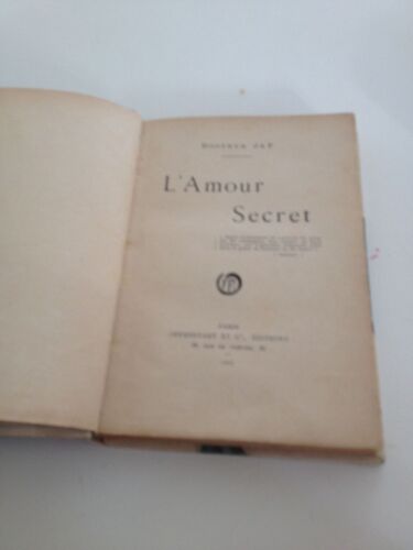 L'amour Secret.(H71e)
