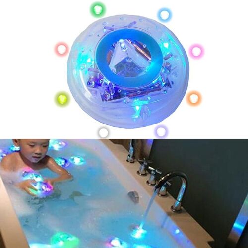 Lampe Led Flottante Pour Le Bain, Imperméable, Rvb, Jouet Lumineux Pour Bébé, Luminaire Décoratif D'intérieur, Idéal Pour Une Piscine, Un Jacuzzi Ou Un Spa