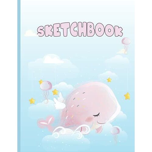Sketchbook With A Cute Animals Cover: Sketchbook| Blank Paper Drawing And Writing Journal| Large Notebook For Drawing| Doodling Or Sketching| Gift For Anyone Who You Love| Size 8.5x 11"| Cute Animals