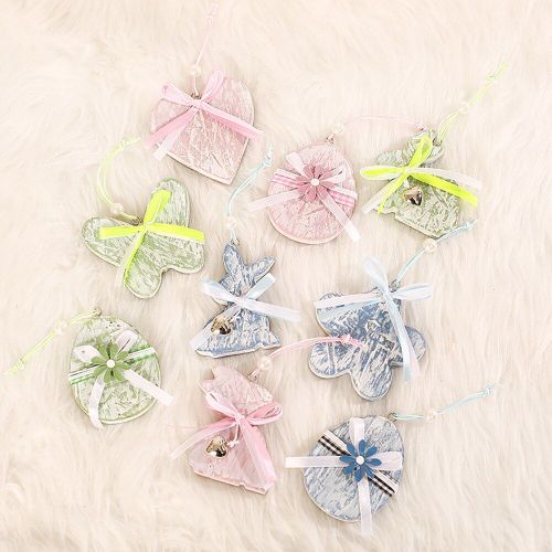 Pendentif D'¿Uf De Lapin De Pâques Pour Enfants, Mignon, Artisanal, Ornement De Fête, De Festival, De Bureau, De Vitrine, Jouets, Cadeaux De Vacances