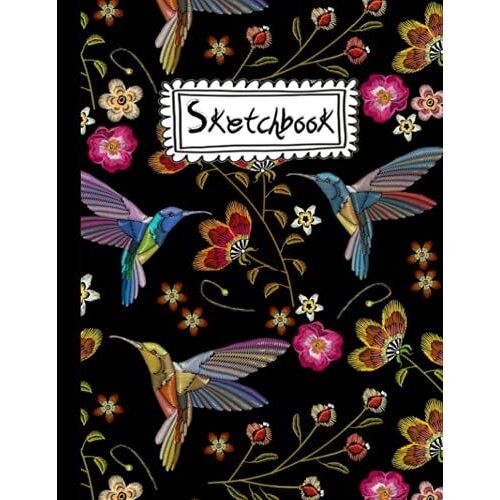 Sketchbook: Large Book, Birds Cover, For Painting, Drawing, Sketchingâ? 120 Pages, Blank Paper, For Birds Lover.