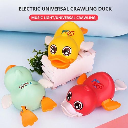 Canard Électronique De Dessin Animé Pour Enfant En Bas Âge, Jouet De Musique Pour Bébé, Jouet D'éducation Précoce