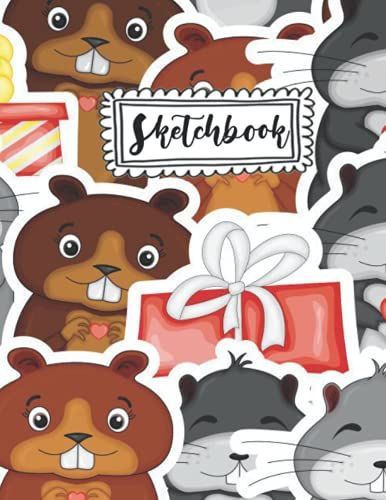 Sketchbook: Cute Mole Sketchbook For Kids +120 Pages Of 8.5 X11 Large Blank Paper For Drawing, Sketching & Coloring Cute Mole Sketch Book Gift For Kids (Kids Drawing Books)