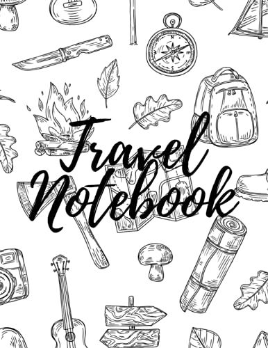 Travel Composition Notebook: Travel Pattern Composition Notebook, Custom 120 Pages College Ruled 8.5*11 (Letter Size) Composition Notebook For Kids And Toddlers, Girls And Boys, Adults.