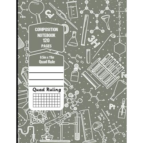 Graph Paper Composition Notebook: Graph Paper Notebooks,5x5 Quad Ruled| Grid Paper Notebook |Large Size 8.5x11"| Colorful