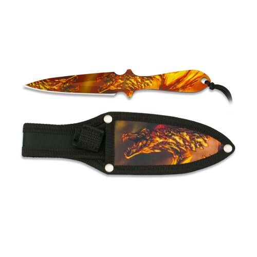 Couteau À Lancer Albainox Dragon 3d 16.9