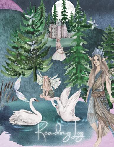 Elven Fantasy Reading Log Book: Large Readerâs Logbook For Young Adults Teens Adults